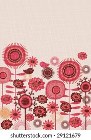 Floral Seamless Pattern