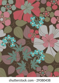 Floral seamless pattern