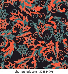 floral seamless pattern