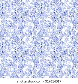 floral seamless pattern