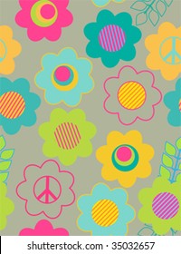 floral seamless pattern