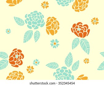 floral seamless pattern