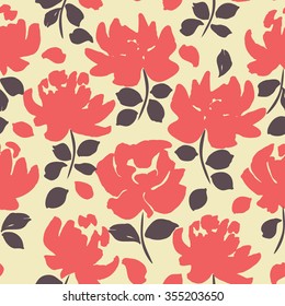 floral seamless pattern