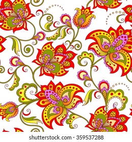 Floral seamless pattern