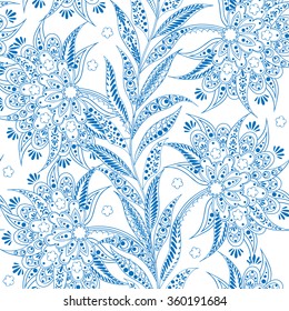 floral seamless pattern