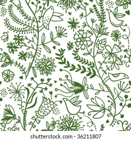 Floral seamless pattern