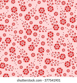 Floral seamless pattern.