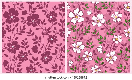 floral seamless pattern