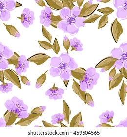 Floral seamless pattern
