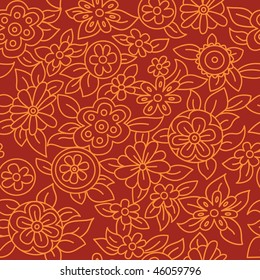 Floral seamless pattern