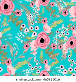 Floral seamless pattern