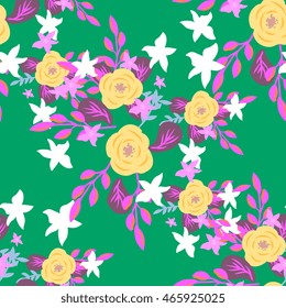 Floral seamless pattern