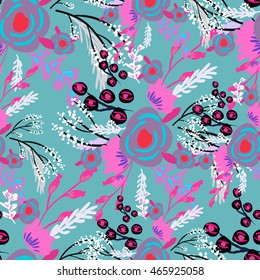 Floral seamless pattern