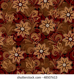 floral seamless pattern