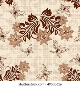 floral seamless pattern