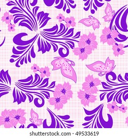 floral seamless pattern