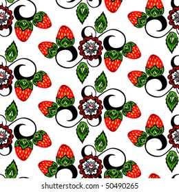 floral seamless pattern