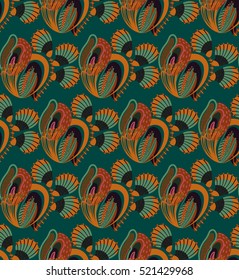 Floral seamless pattern