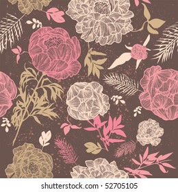 floral seamless pattern