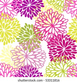 Floral seamless pattern