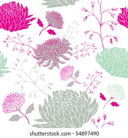 Floral seamless pattern