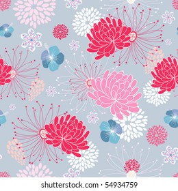 Floral seamless pattern