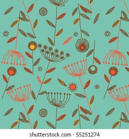 floral seamless pattern