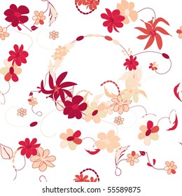 Floral seamless pattern