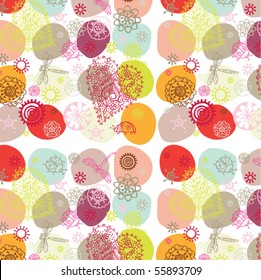 floral seamless pattern