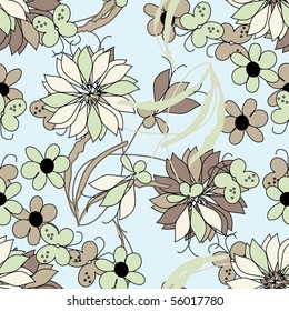 Floral seamless pattern