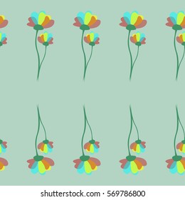 Floral seamless pattern