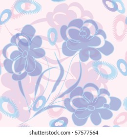 Floral seamless pattern