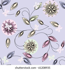 Floral seamless pattern
