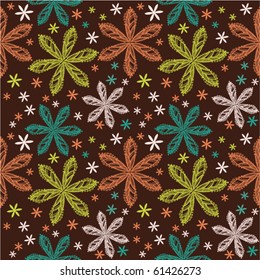 Floral seamless pattern.