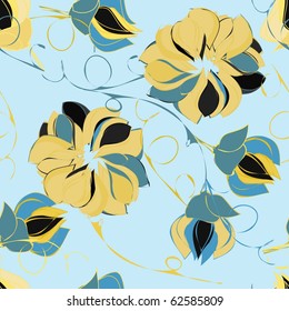 Floral seamless pattern