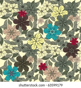 Floral seamless pattern