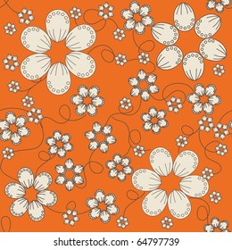 Floral seamless pattern