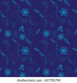 Floral seamless pattern