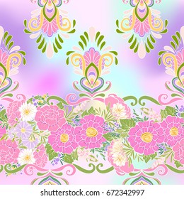 Floral seamless pattern