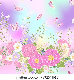 Floral seamless pattern
