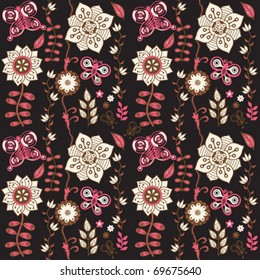 Floral seamless pattern