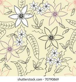 Floral seamless pattern