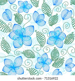 Floral seamless pattern