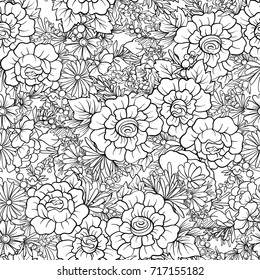 Floral seamless pattern 