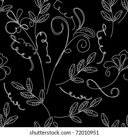Floral seamless pattern