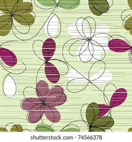 Floral seamless pattern