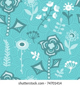 Floral seamless pattern