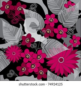 Floral seamless pattern