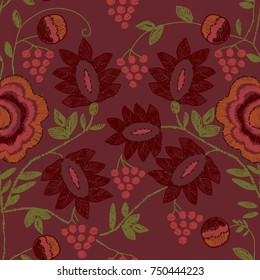 Floral seamless pattern