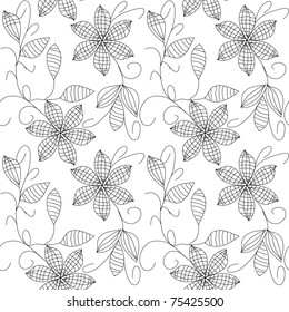 Floral seamless pattern